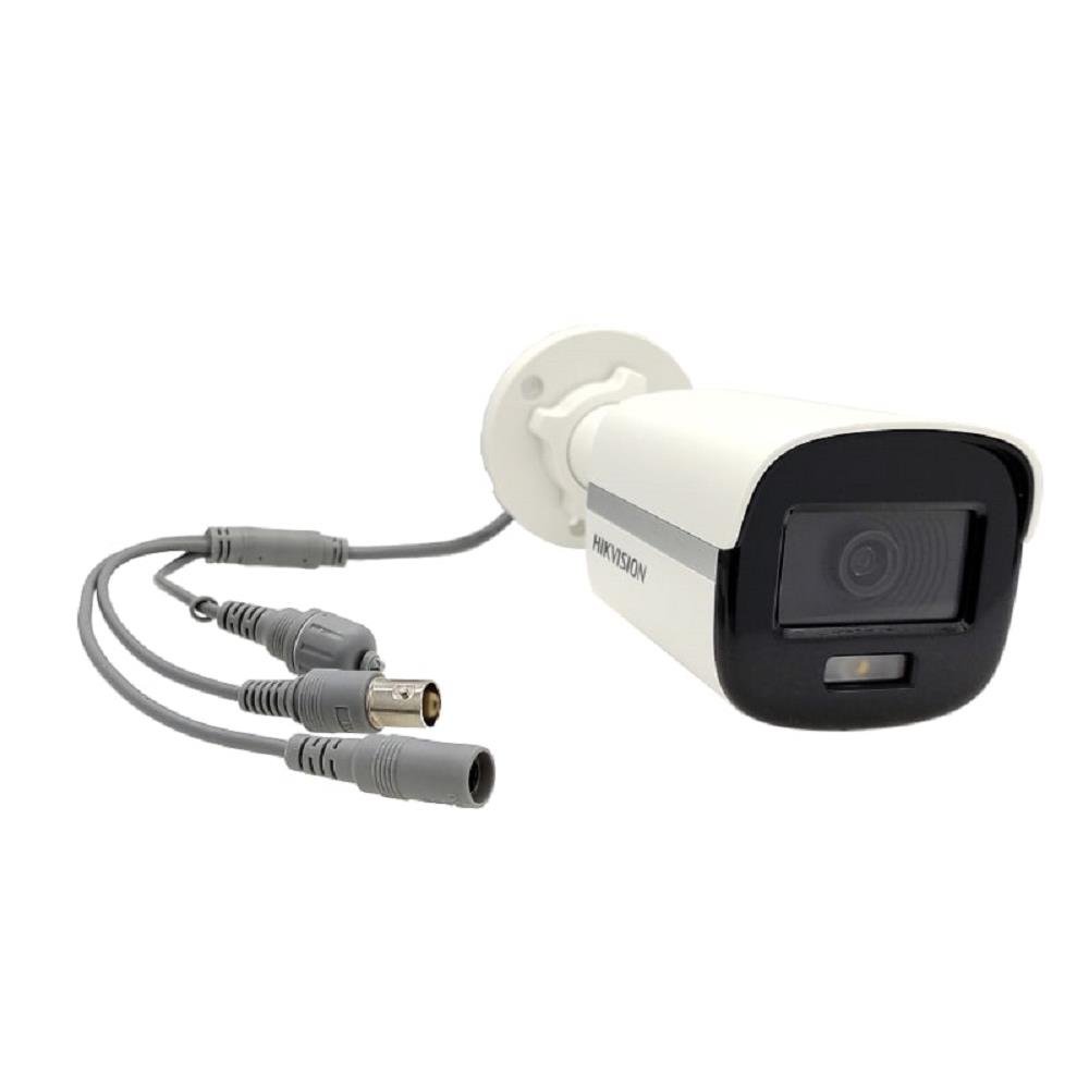 Camera an 2mp Bullet Flex 2.8mm Plastica Smart Light 20m Colorvu Ip67 Outdoor Dwdr 3d Dnr Ds-2ce10df0t-pf Hikvision