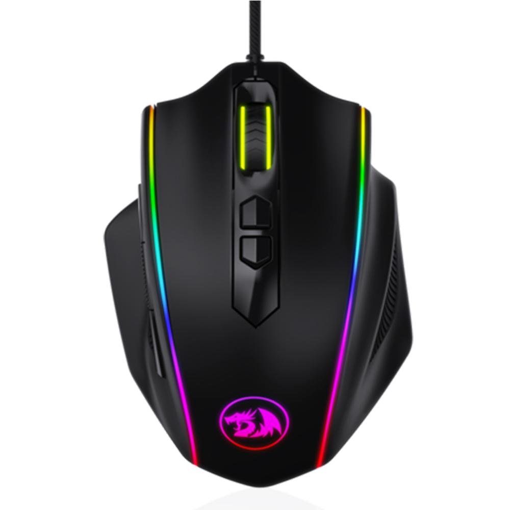 Mouse Gamer Redragon M720-rgb Vampire Preto