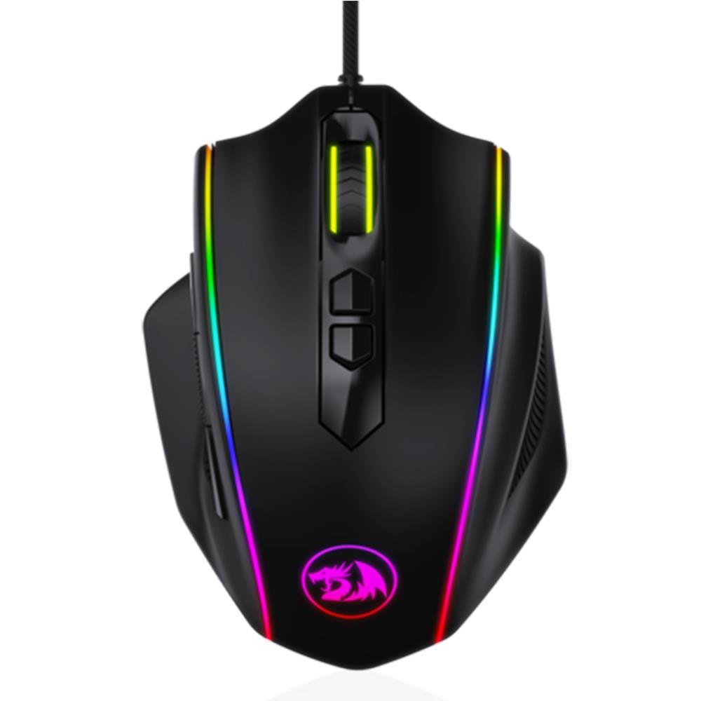 Mouse Gamer Redragon M720-rgb Vampire Preto