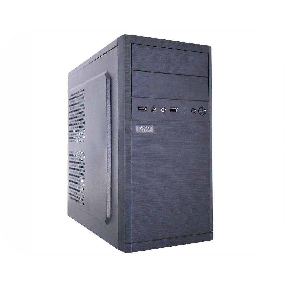 Gabinete K-mex Atx Gm-53y1 C/px300 2 Baias Preto
