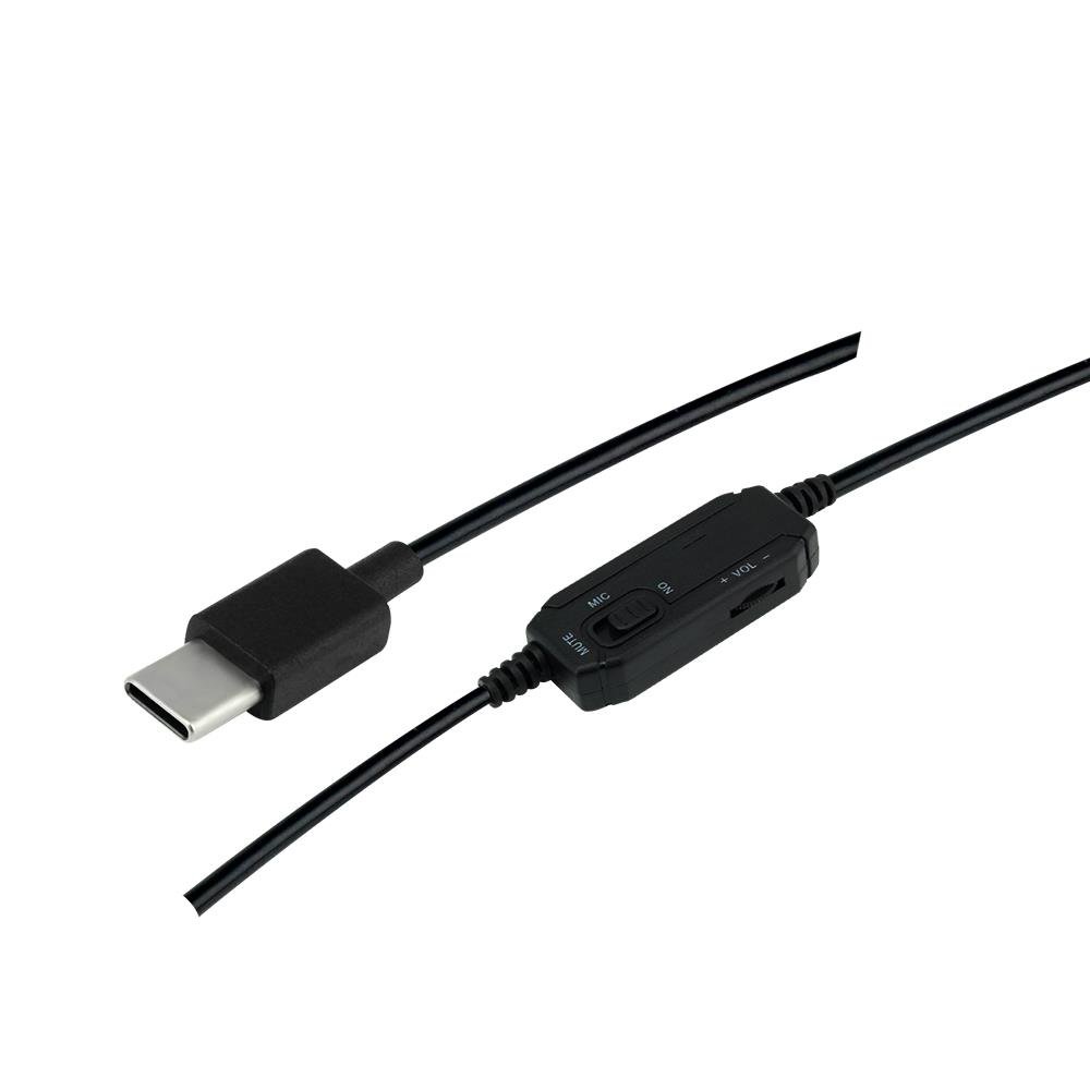 Headset Office 5+,Telefone e Computador com Microfone, USB C, 015-0102