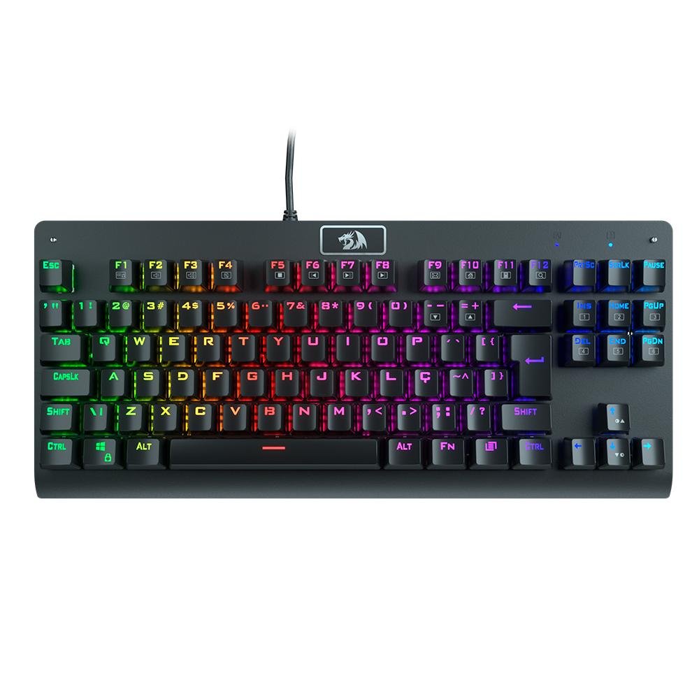 Teclado Gamer Redragon Dark Avenger Preto-blue Switch