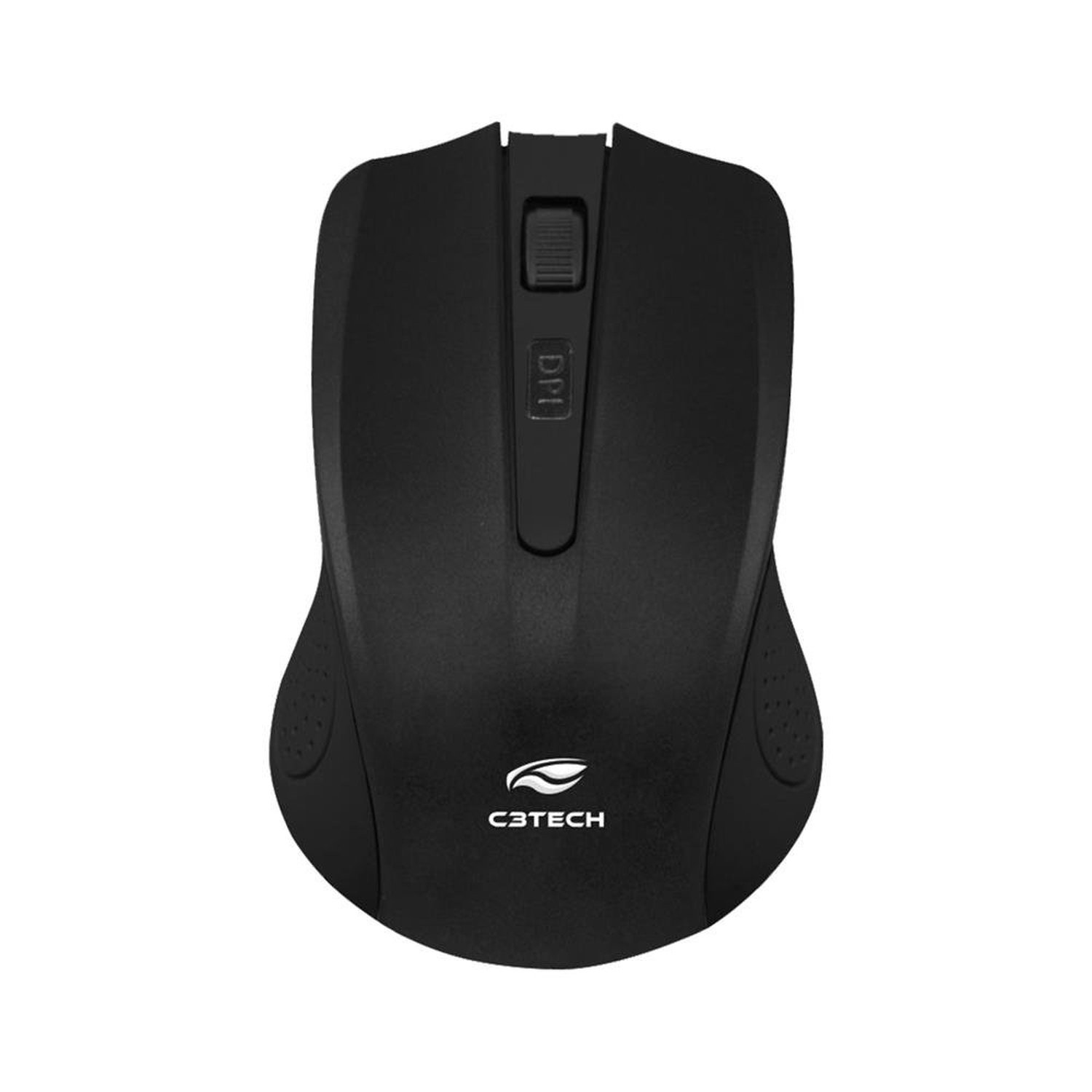 Mouse Sem Fio Mouse C3tech M-W20bk Nano Receptor Preto