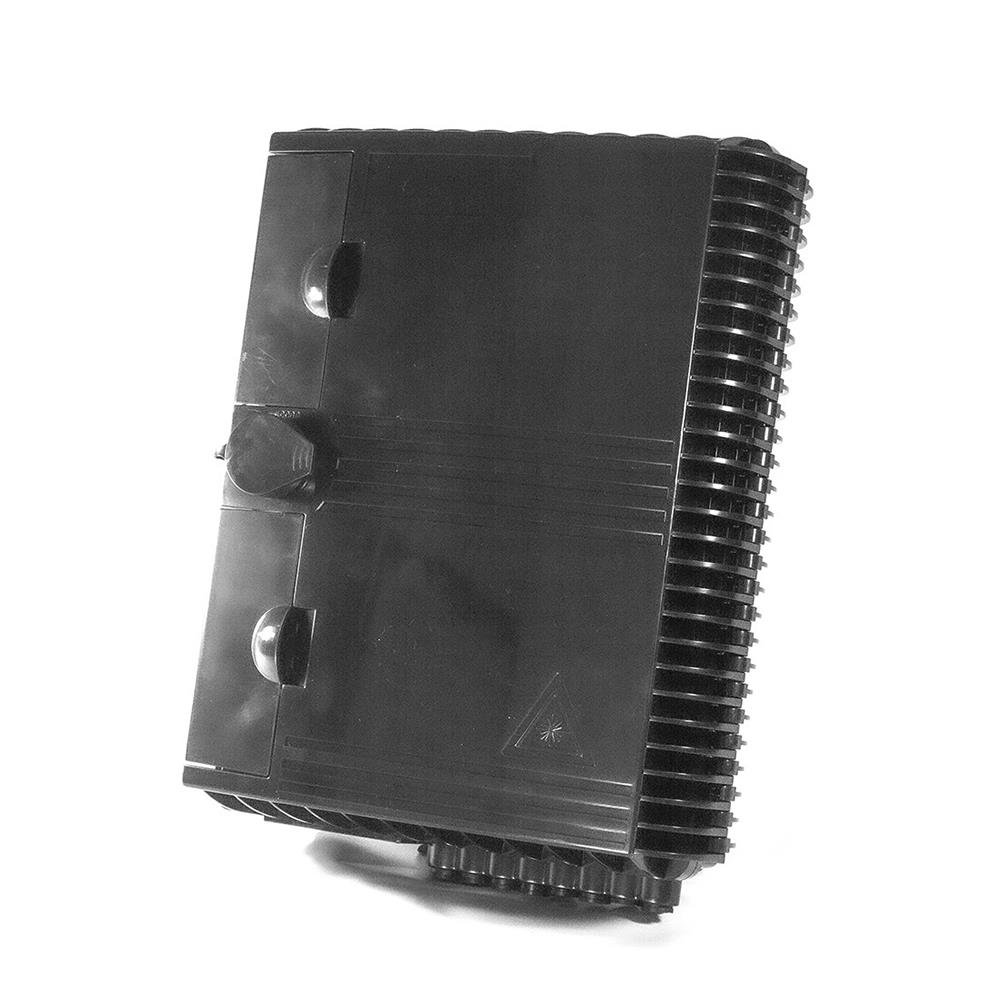 Caixa De Terminacao Optico Para 16 Fibras - Splitter 1x8 Upc Montada Nazda