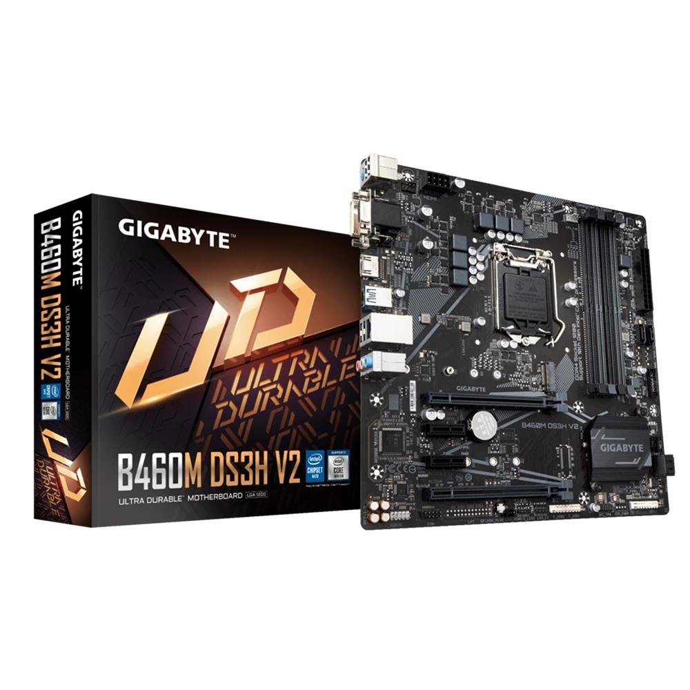 Placa Mae Intel Gigabyte B460m Ds3h V2 Ddr4 Lga1200 10geracao