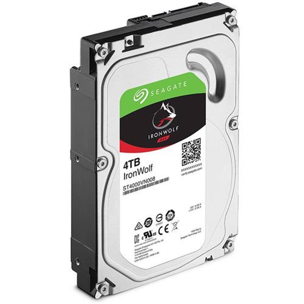 Hd Seagate Ironwolf Nas 4tb 3,5" Cache 64mb 5900rpm St4000vn008