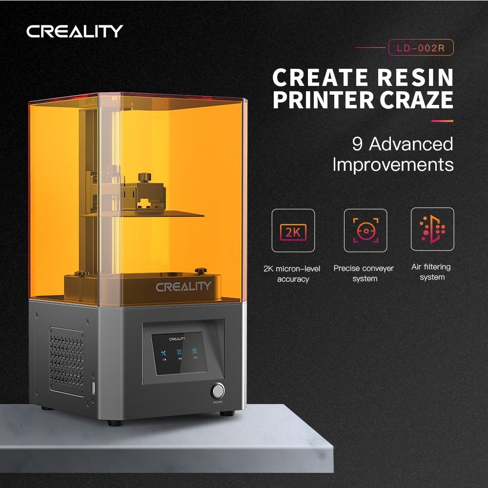 Impressora 3d creality ld-002r resina - 1003010038