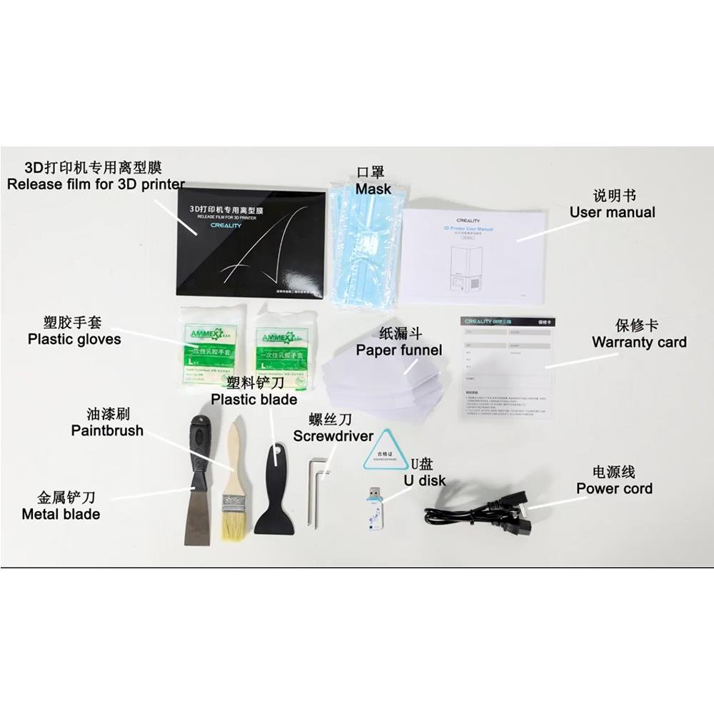 Impressora 3d creality ld-002r resina - 1003010038