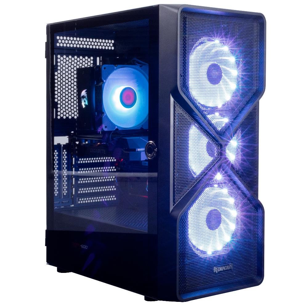 Pc Gamer Redragon Arkham/ Ak-itl-01-pro/ Core I5-9600k/ 8gb/ 256gb Ssd/ Win 10 Trial/ Gtx 1660 Super Oc Edition Ddr6 6gb