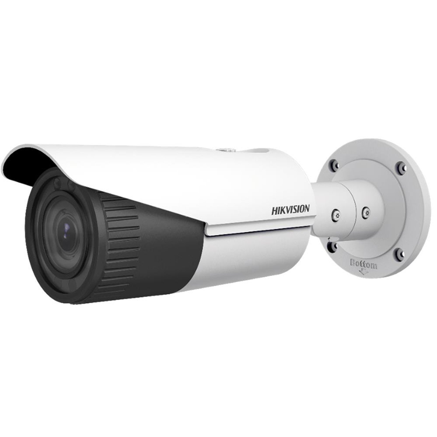 Câmera ip 2mp bullet varifocal motorizada metálica ir60m poe ip67 h.265+ com áudio 120db ds-2cd2621g0-izs hikvision