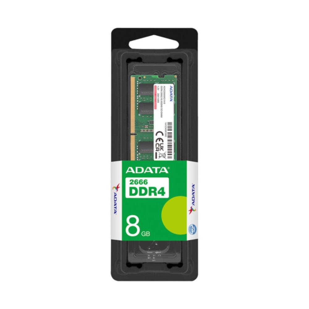Memoria adata 8gb ddr4-2666mhz 1.2v - notebook - ad4s26668g19-sgn