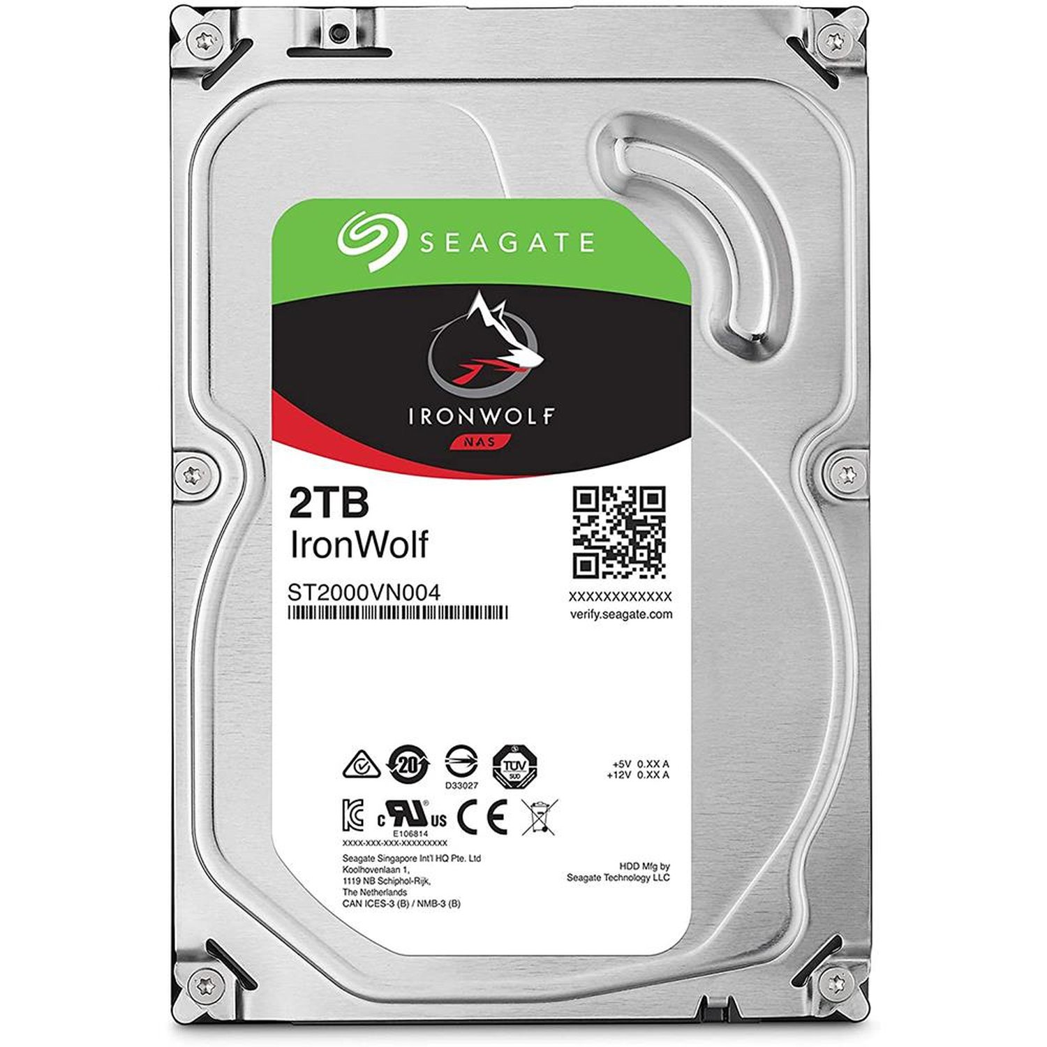 Hd Seagate Ironwolf Nas 2Tb 3.5 Sata St2000vn004