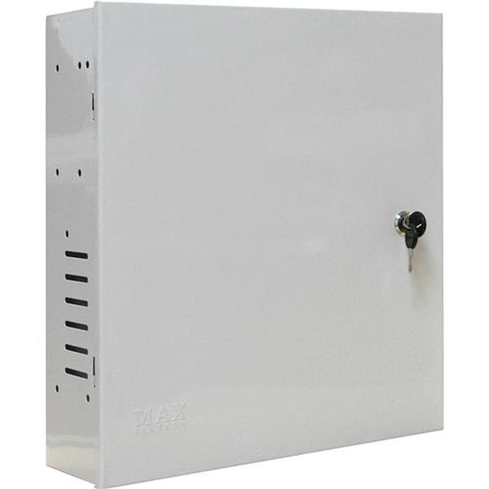 Caixa Metalica Mini Fine 350x400x108mm C/2 Chaves - Max Eletron