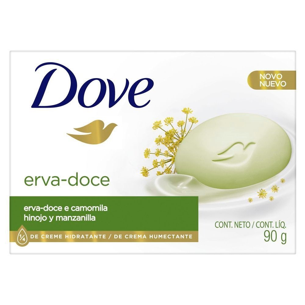 Sabonete Dove Erva-Doce e Camomila 90G