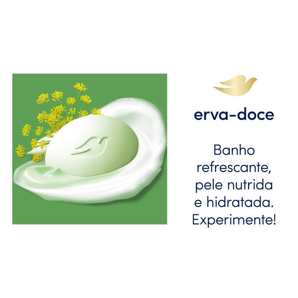 Sabonete Dove Erva-Doce e Camomila 90G