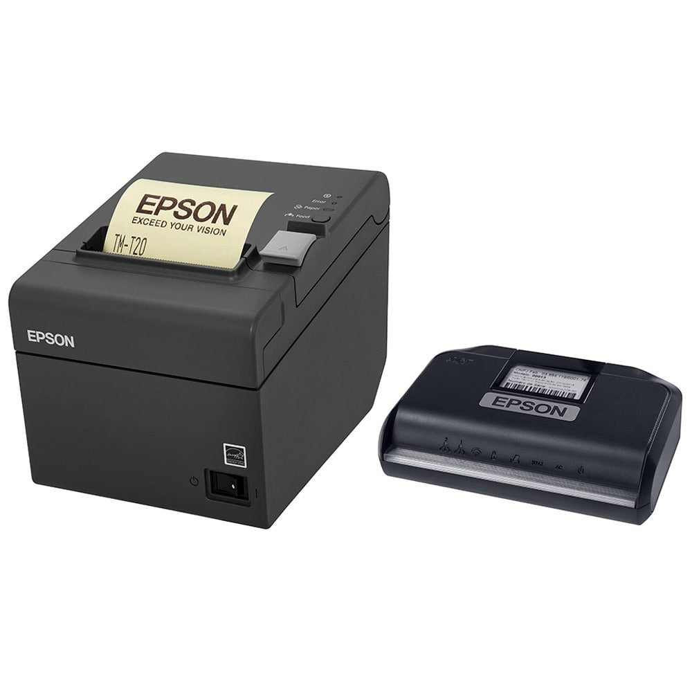 SAT e Impressora Fiscal Epson AT-A10, TM-T20