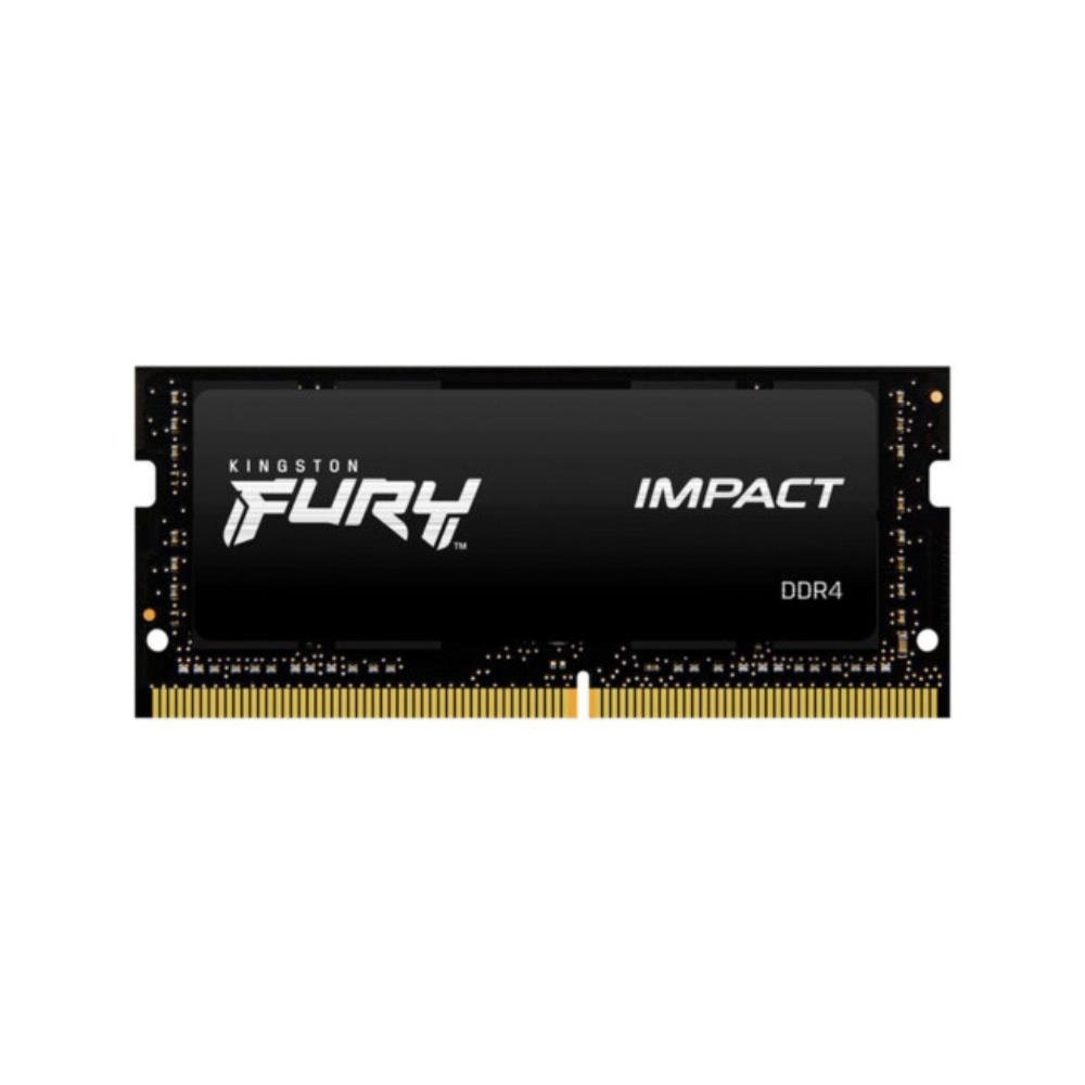Memoria Kingston Fury Impact 16gb Ddr4 2666mhz 1.2v Black Notebook - Kf426s15ib1/16