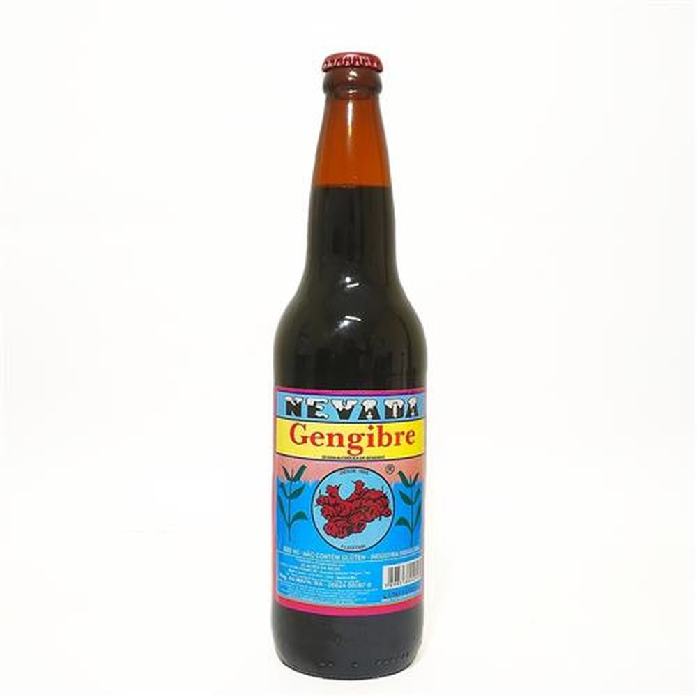 Gengibre Nevada 600 ml Vidro - Embalagem Contém 12 Unidades