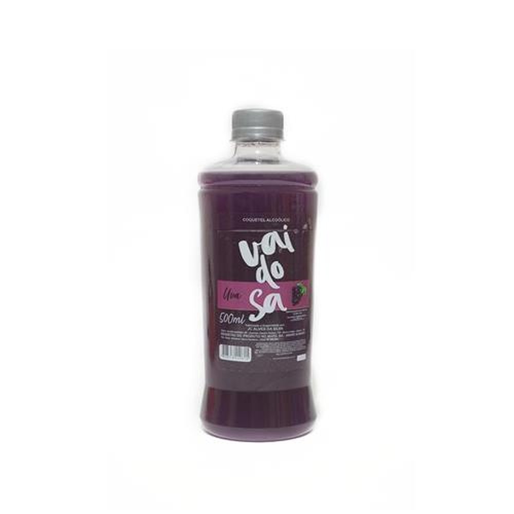 Coquetel Vaidosa Uva 500 ml Pet - Embalagem Contém 12 Unidades