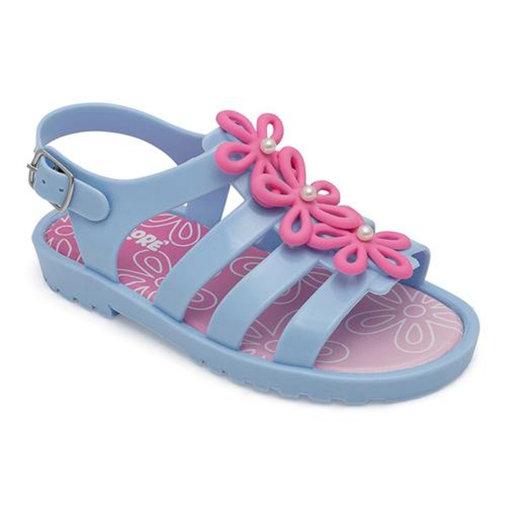 Kit Sandália Infantil Pimpolho Azul Bebe Grade 8 Pares - Numeração 20 A 27