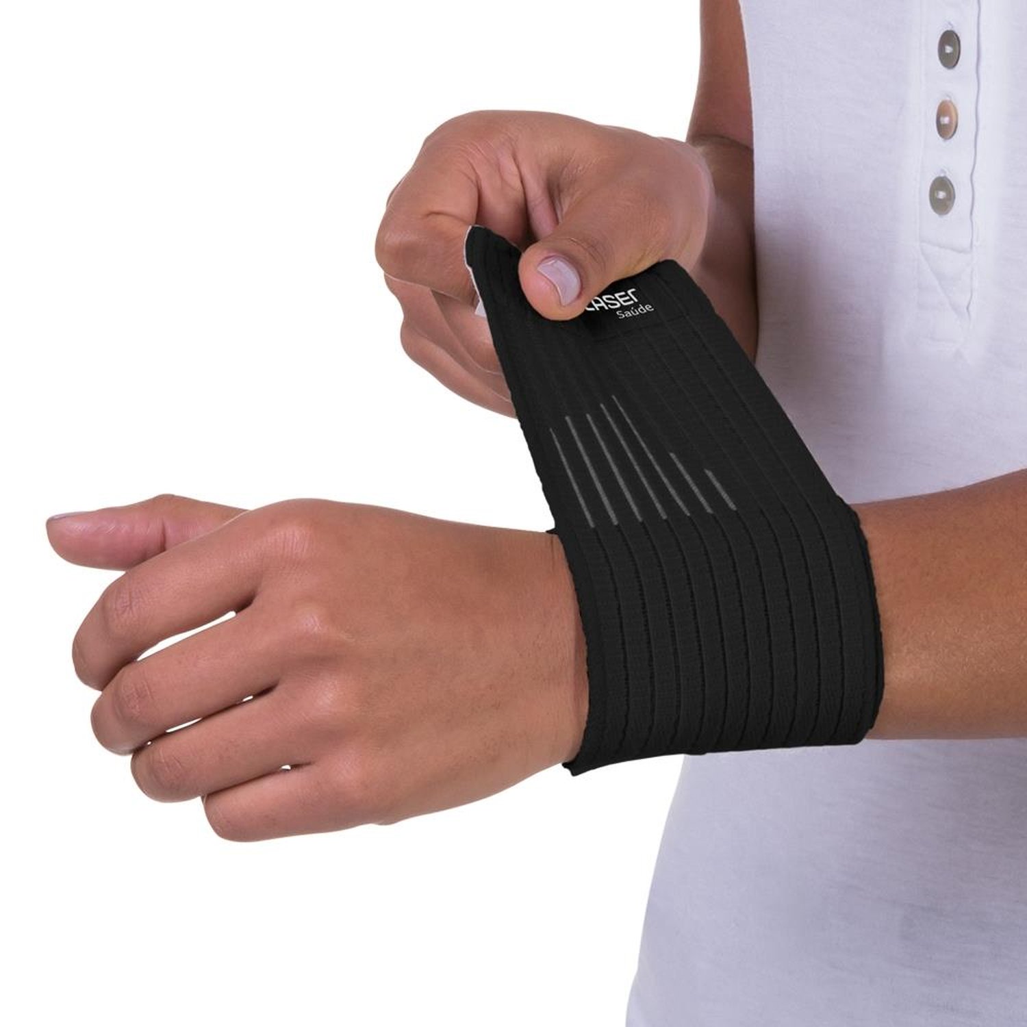 Munhequeira com Velcro Multilaser Saude - HC336