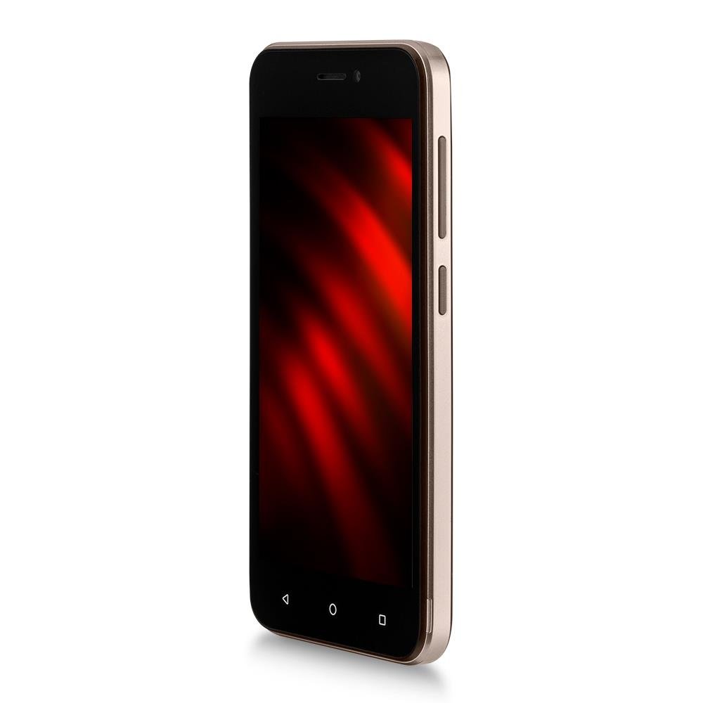 Smartphone Multilaser E 2 3G Wi-Fi Tela 5´´ 1GB + 32GB Android 11 Processador Quad Core - Dourado - P9149