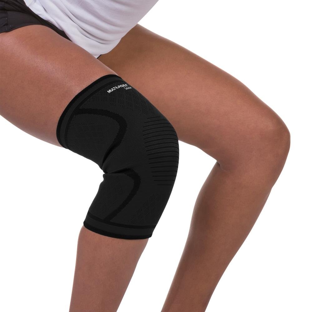 Joelheira Elastica Unissex Tam. P Multilaser Saude - HC337