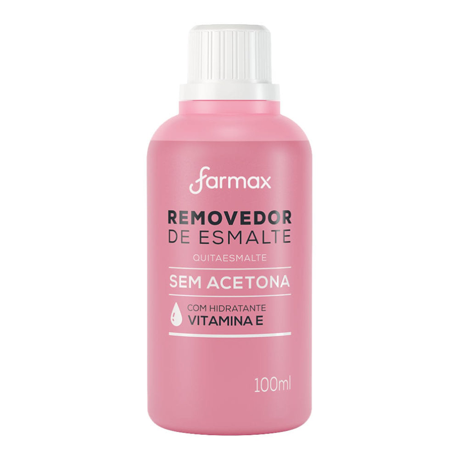 Removedor Esmalte S/Acetona Farmax 100Ml