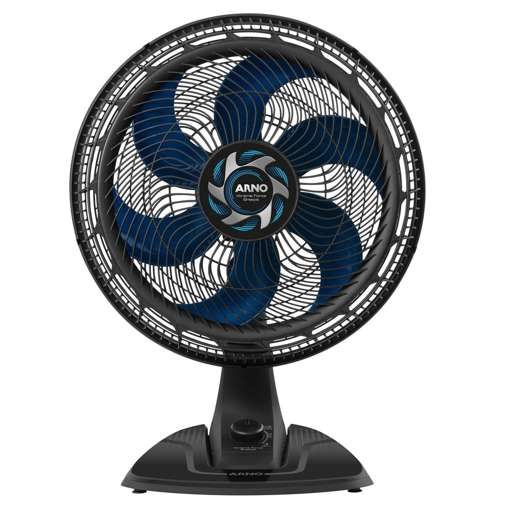 Ventilador de Mesa Arno VB40 Extreme Force Breeze 40cm 3 Velocidades Preto, 110V