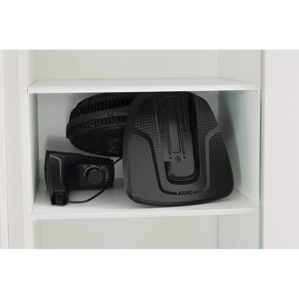Ventilador de Mesa Arno VB40 Extreme Force Breeze 40cm 3 Velocidades Preto, 110V