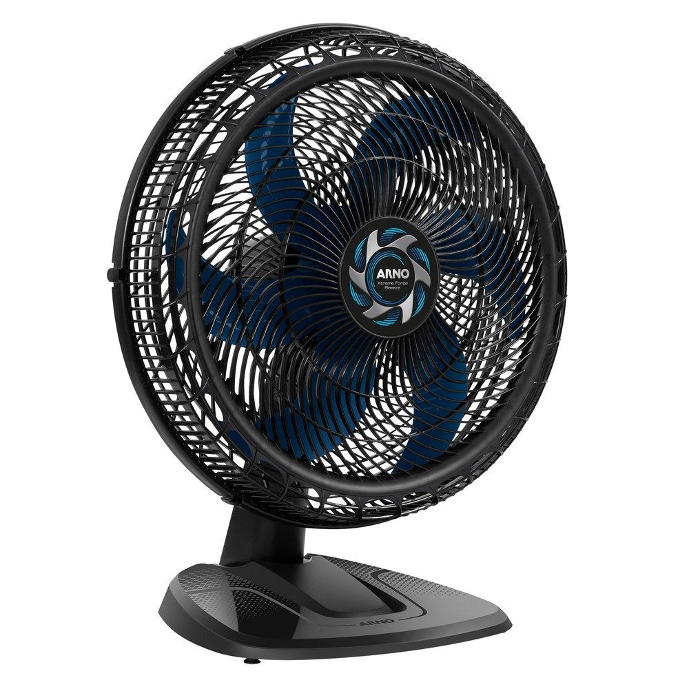Ventilador de Mesa Arno VB50 Extreme Force Breeze 50cm 3 Velocidades Preto, 110V