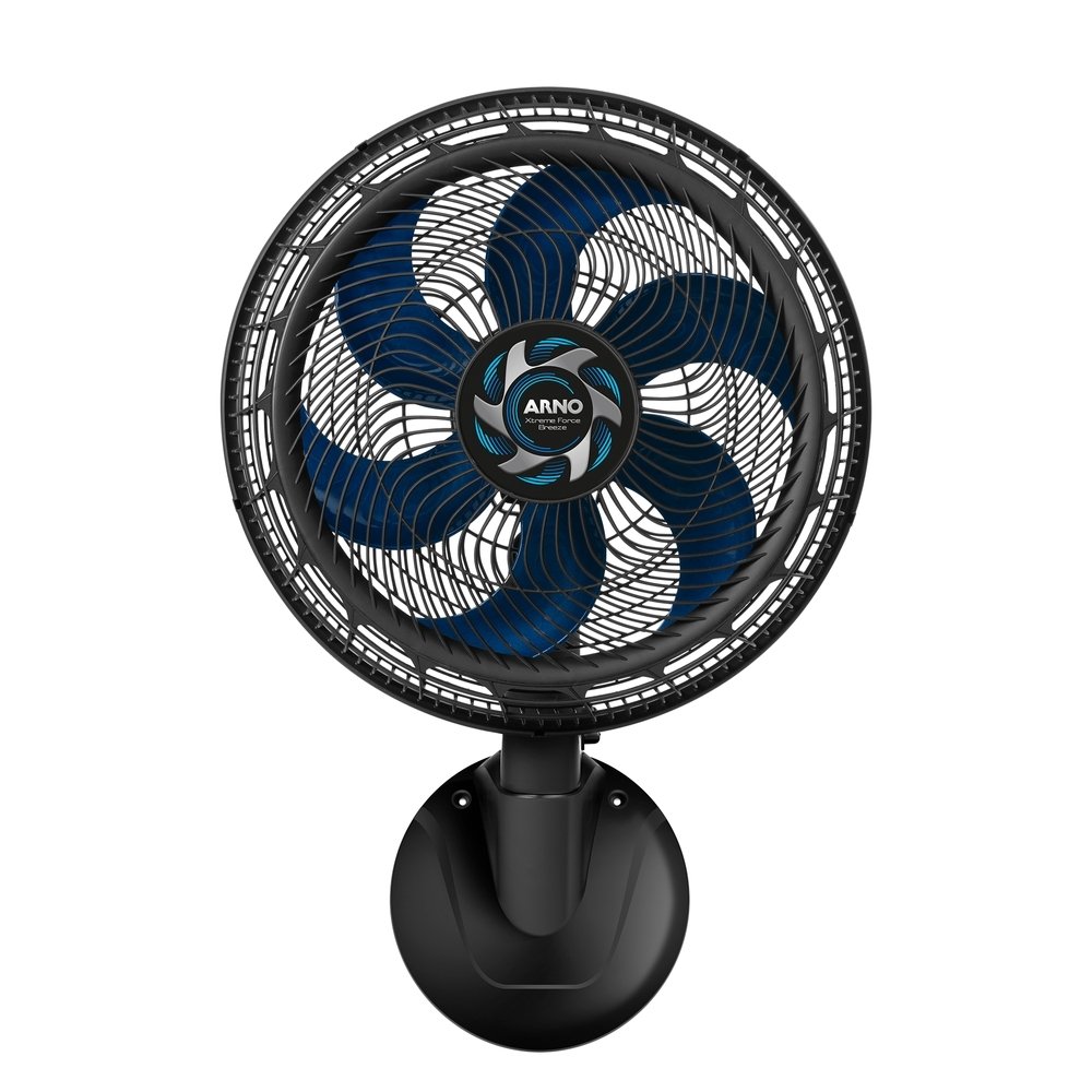 Ventilador Parede Arno VB4P Extreme Force Breeze 40cm Preto, 220V