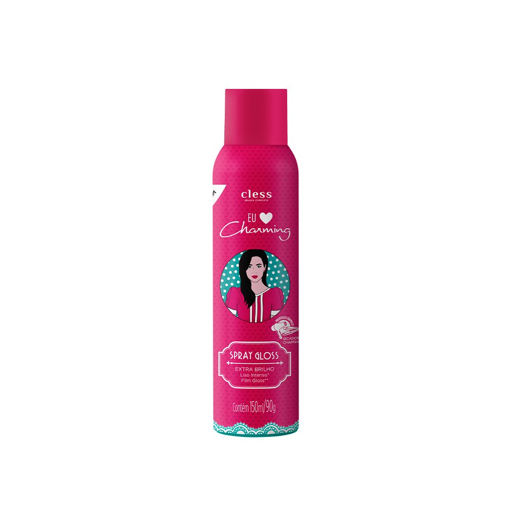 Hair Spray Cless Charming Gloss 150ml