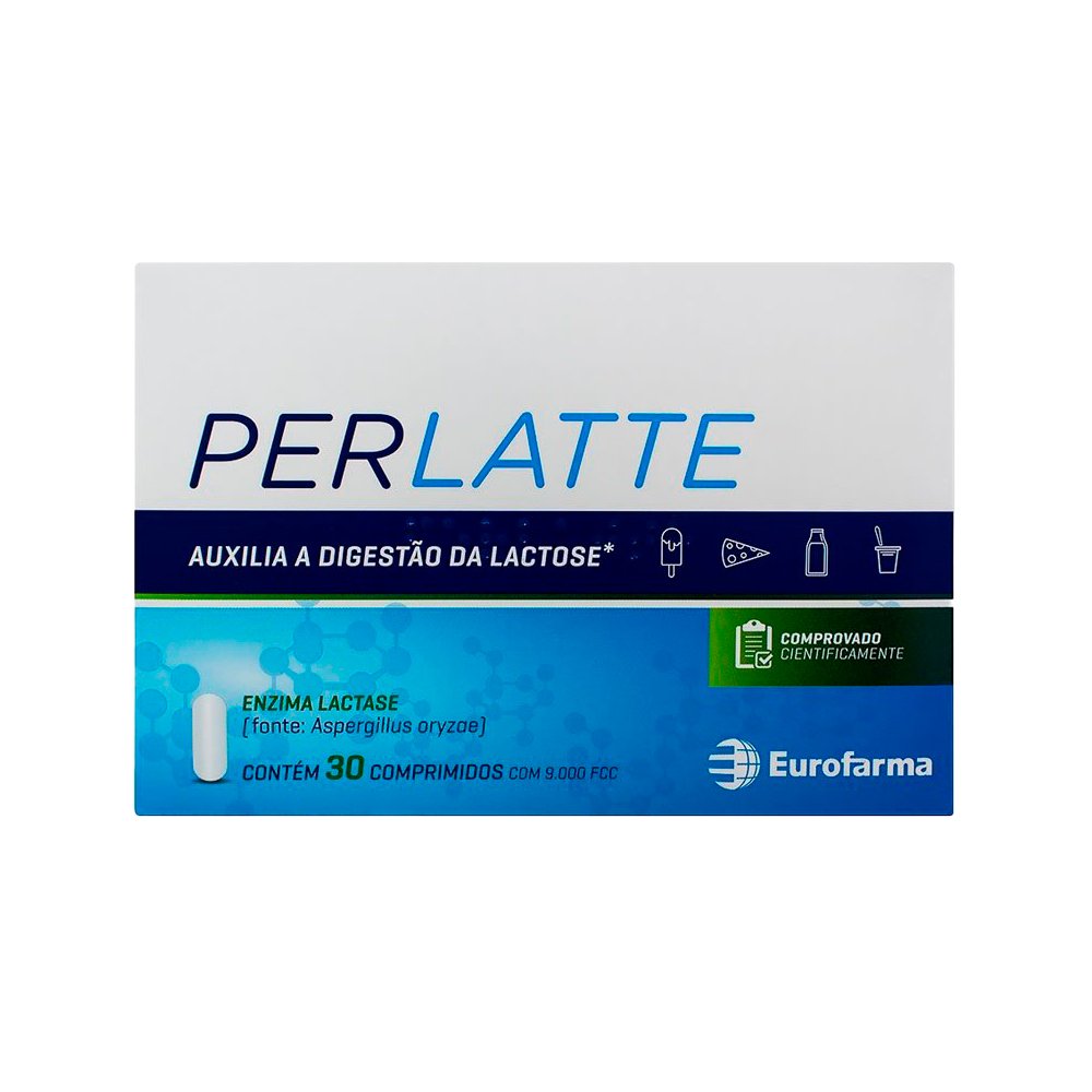 Perlatte 9000fcc 30capsulas Euro (lactase)