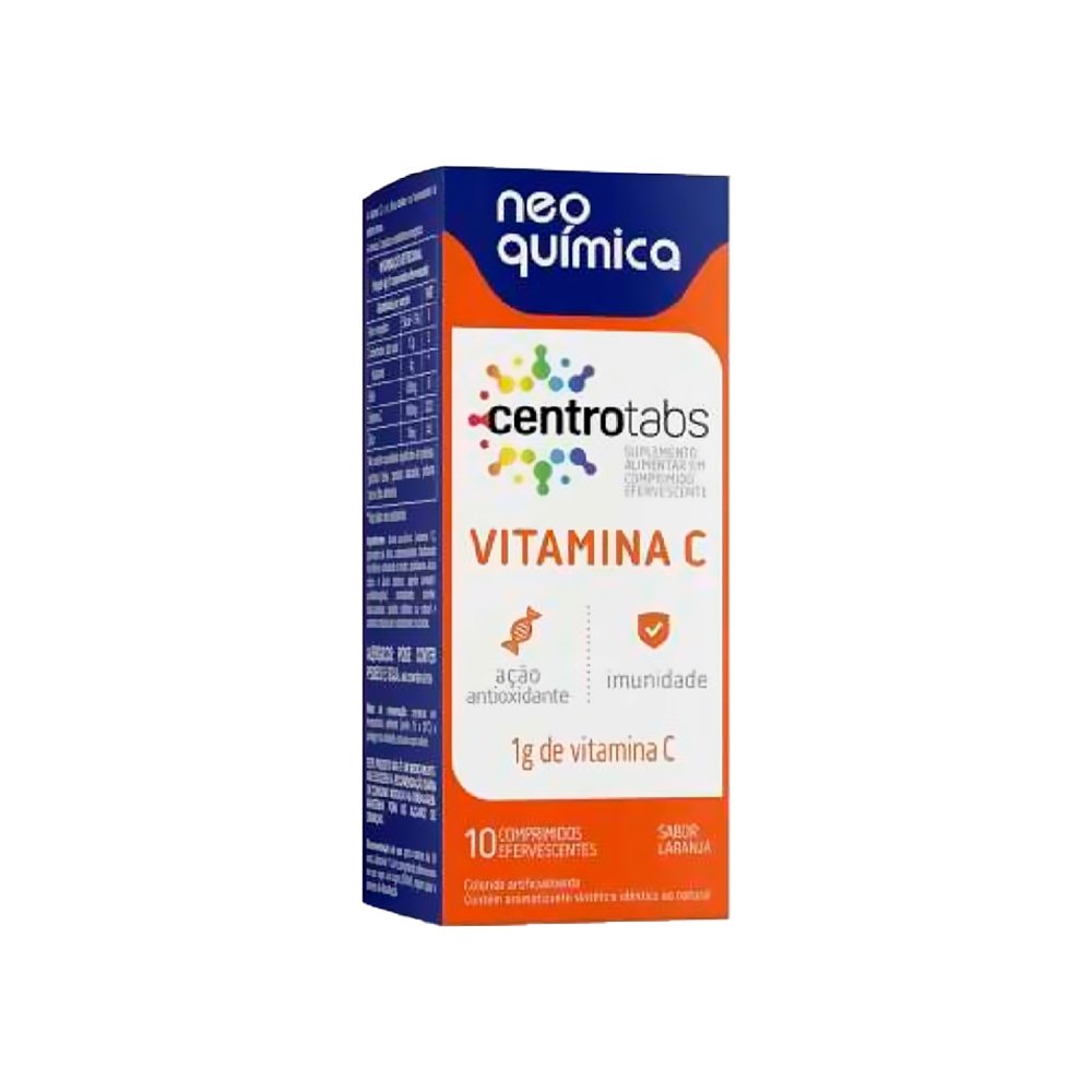 Vitamina C 1g 10cpm Efervescente Neoquimica