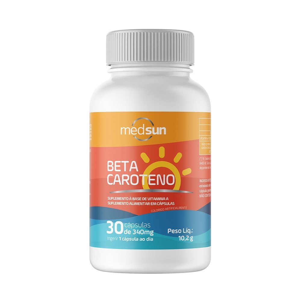 Betacaroteno Medsun 6.000Ui 30 Capsulas