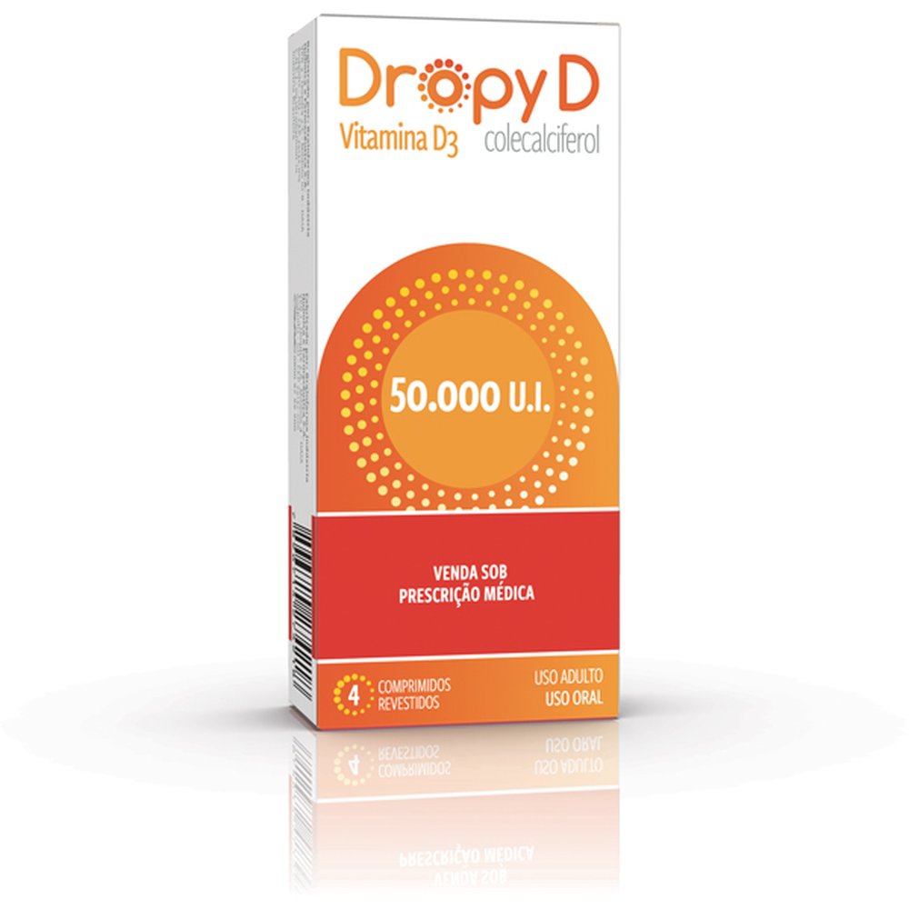 Dropy D 50-000 Ui Com 4 Comprimido Revestido - NEO QUIMICA