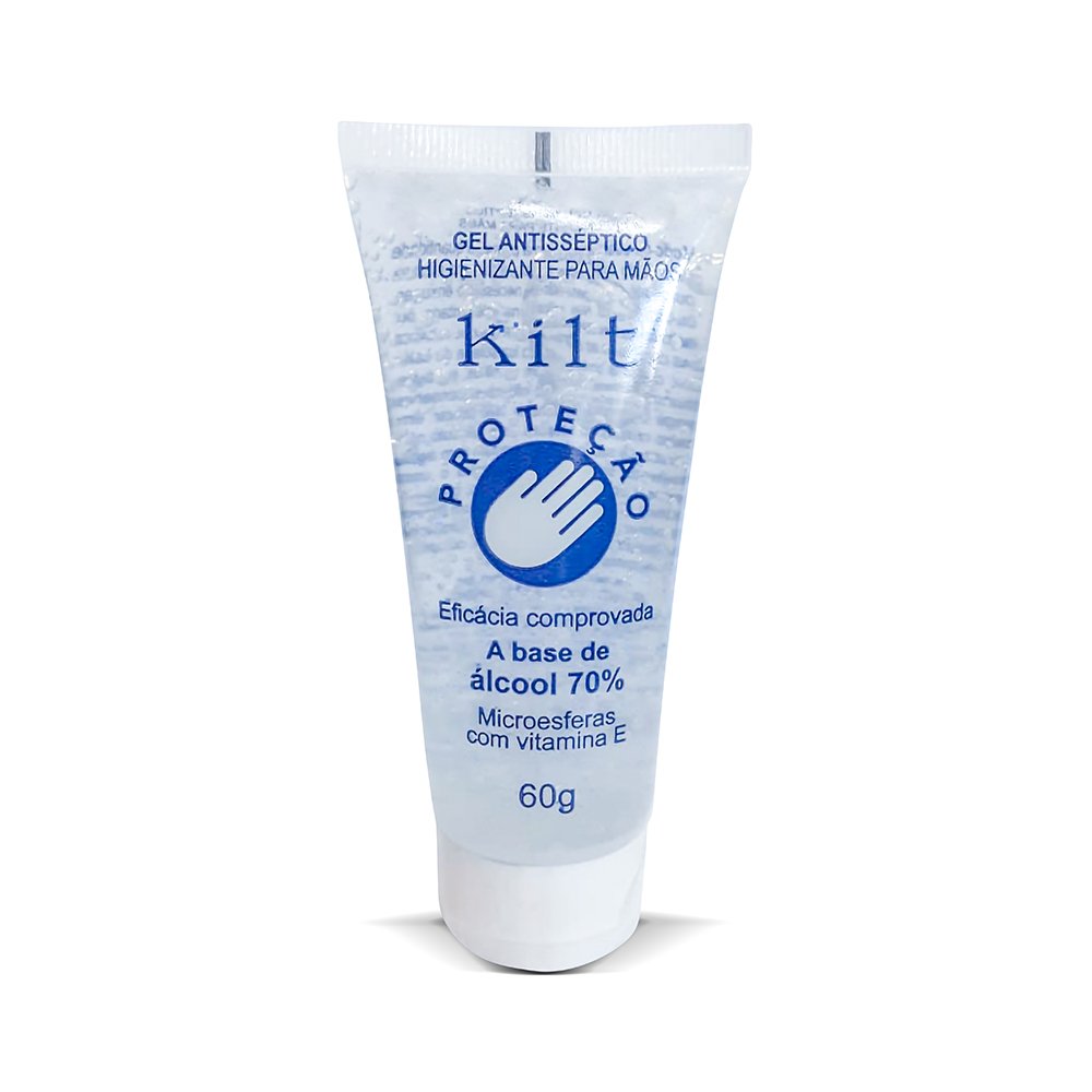 Alcool Gel Kilt Bisnaga 60g