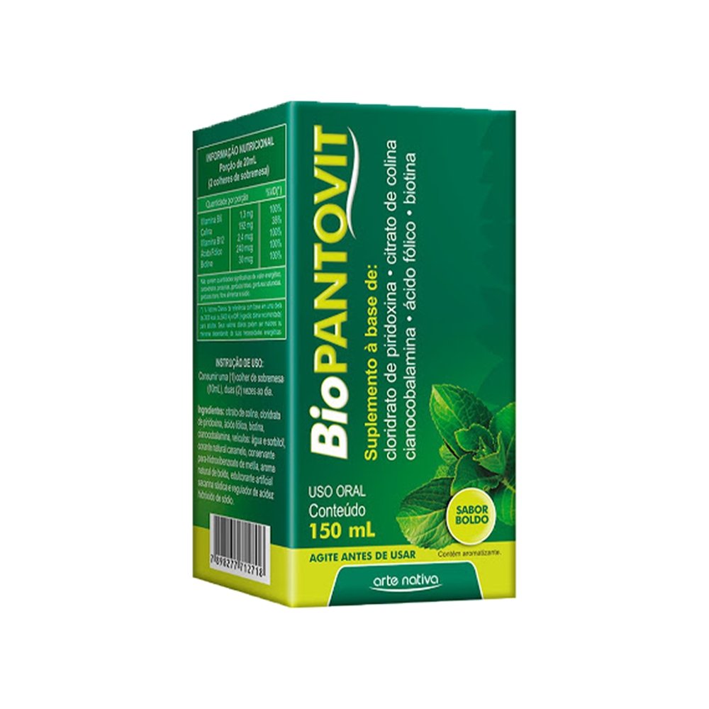 Biopantovit Arte Nativa Sabor Boldo 150ml