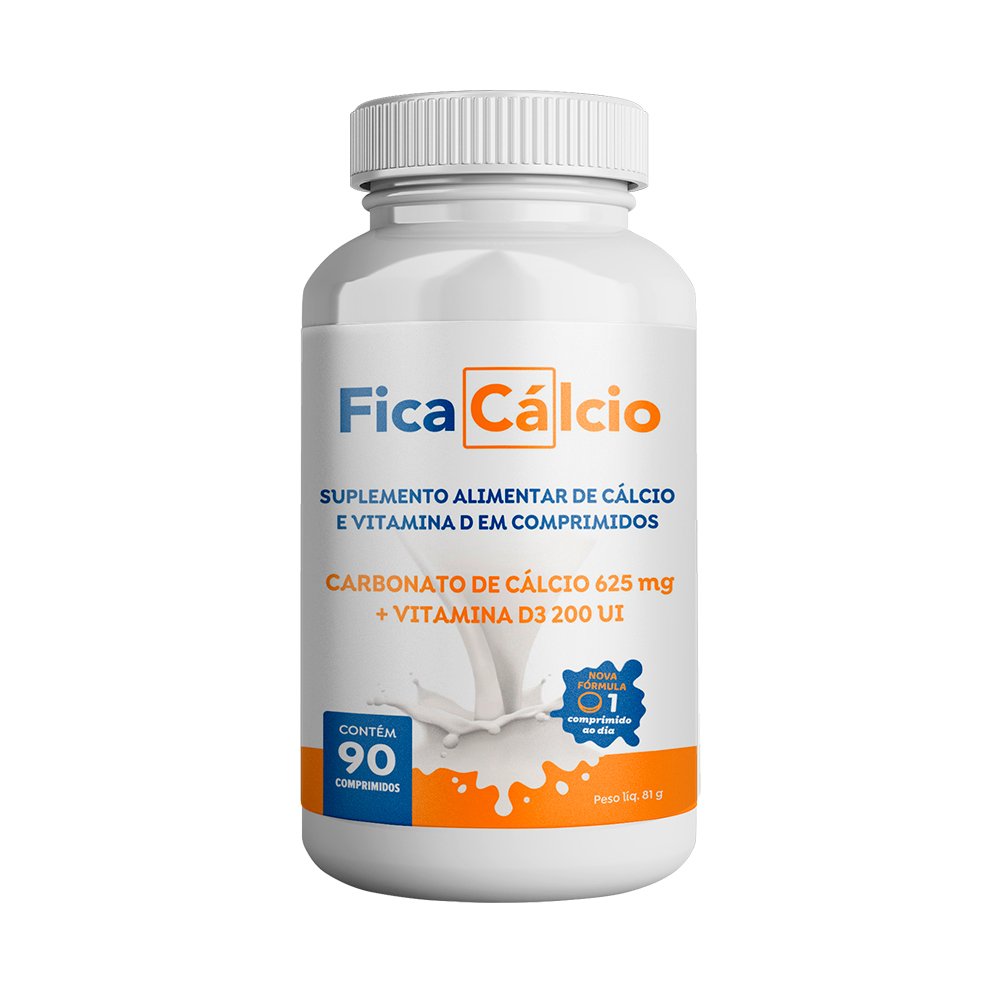 Calcio Fica Calcio 625mg 90 Comprimidos