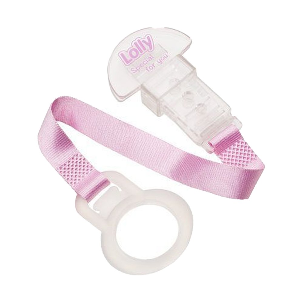 Prendedor Chupeta Lolly Kinddy Dreams 1 Unidade Rosa