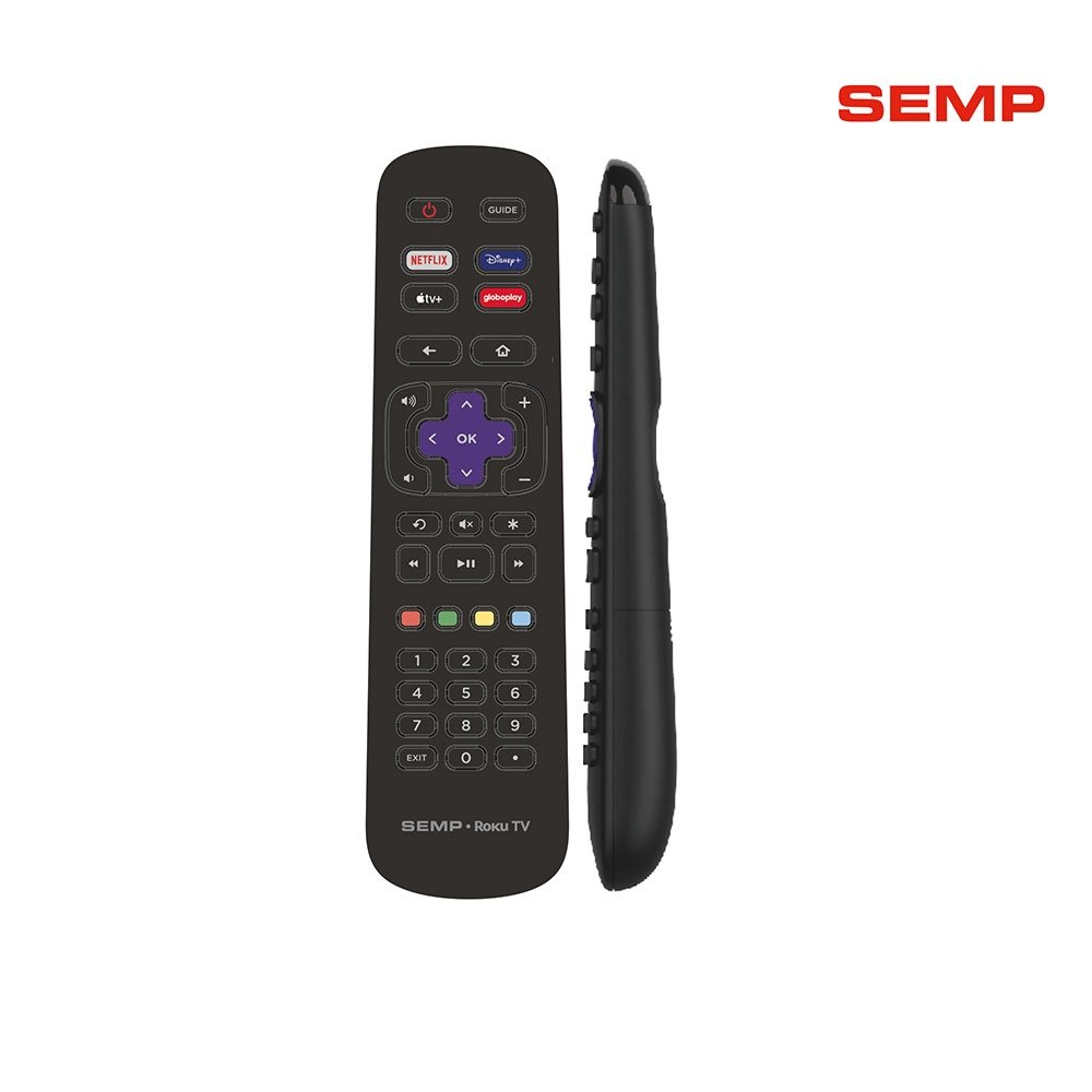 Smart TV LED 50" Semp 50RK8600 Roku,4K UHD HDR,Wi-Fi, 4 HDMI, 1 USB, Controle por Aplicativo, 60Hz