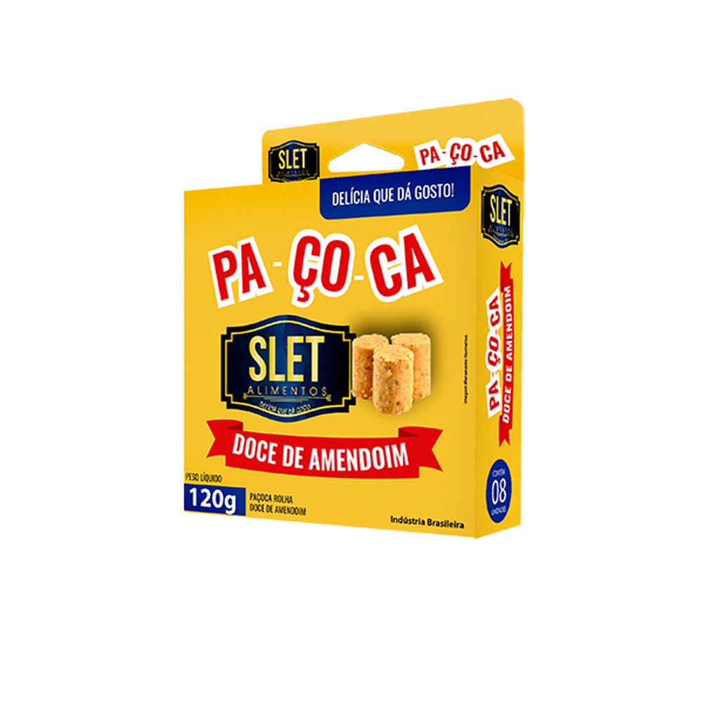 Paçoca Rolha 120g blister