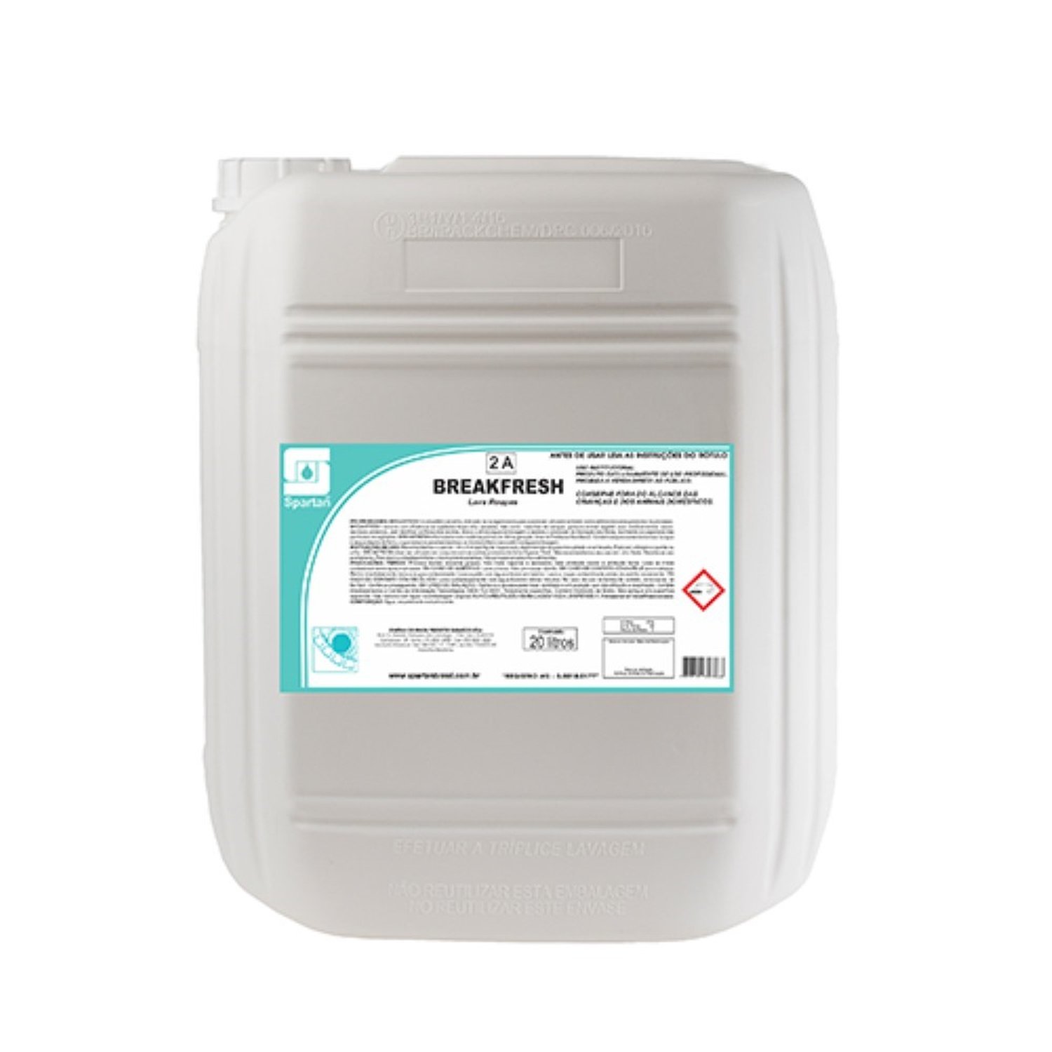 Detergente Brakfresh Lava Roupa 20L Spartan
