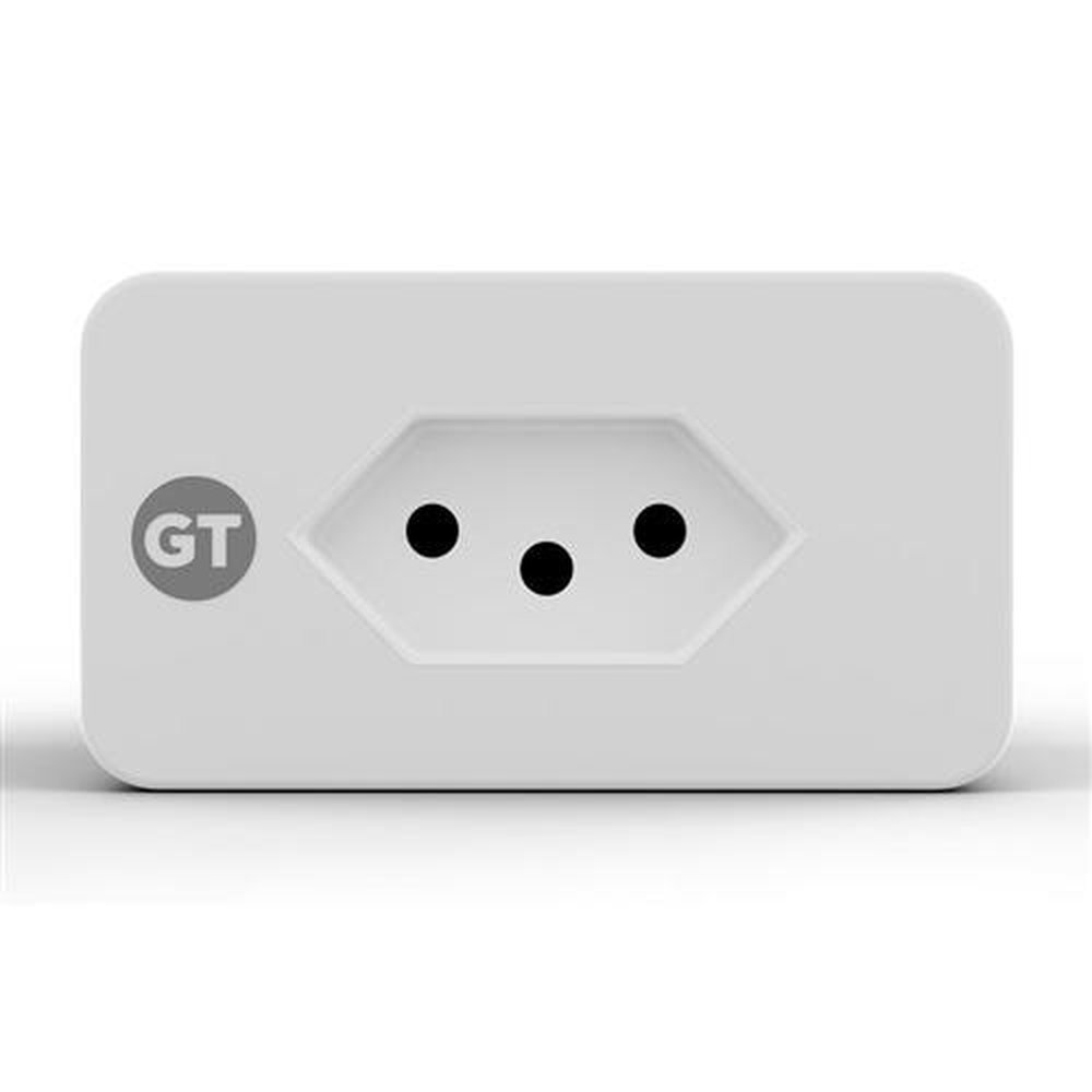 Tomada Inteligente 16A Wi-Fi Liga e Desliga via Aplicativo Compatível com Alexa e Google Assistente | GT