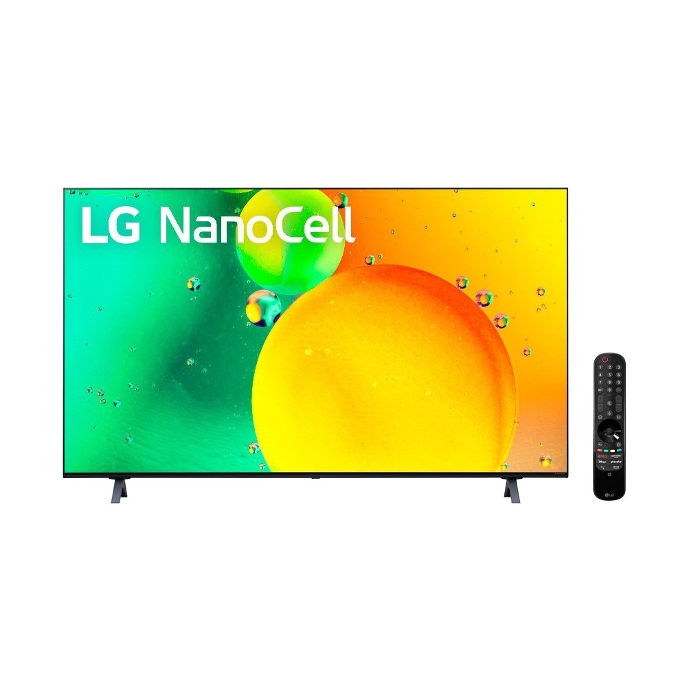 Smart TV NanoCell 50" LG 50NANO75, 4K, com Wi-Fi, 2 USB, 3 HDMI, 60Hz