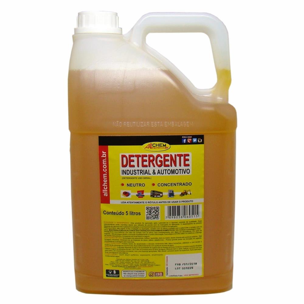 Detergente Industrial Automotivo Allchem 5L
