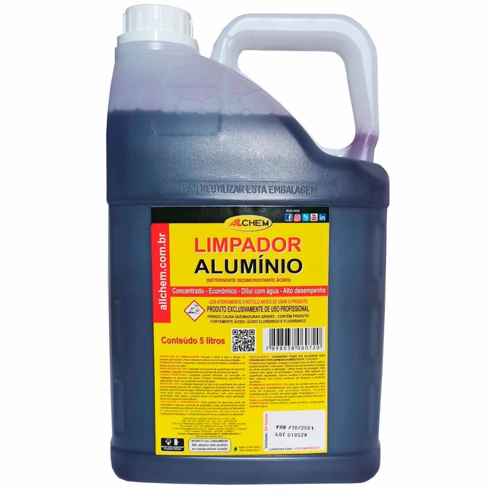 Limpador Aluminio Allchem 5L