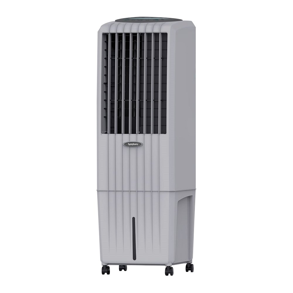 Climatizador de Ar Frio Symphony Diet 22i Portátil Evaporativo com Controle Remoto, 22 Litros, Cinza, 220V