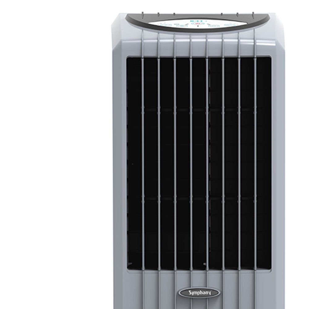 Climatizador de Ar Frio Symphony Diet 22i Portátil Evaporativo com Controle Remoto, 22 Litros, Cinza, 220V